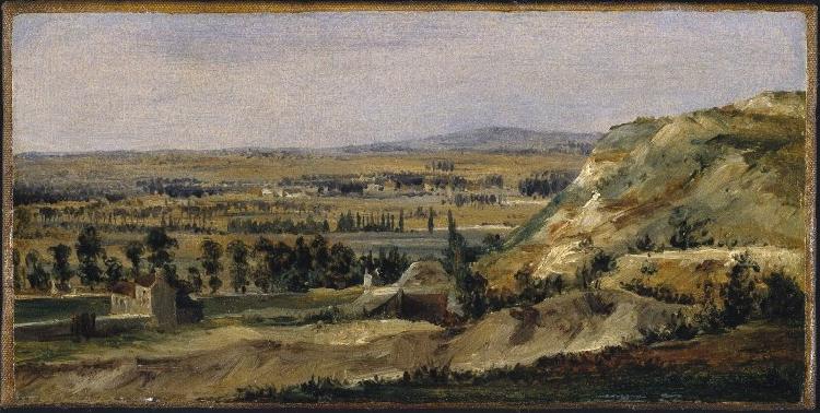 Theodore Rousseau Panoramic Landscape oil painting image